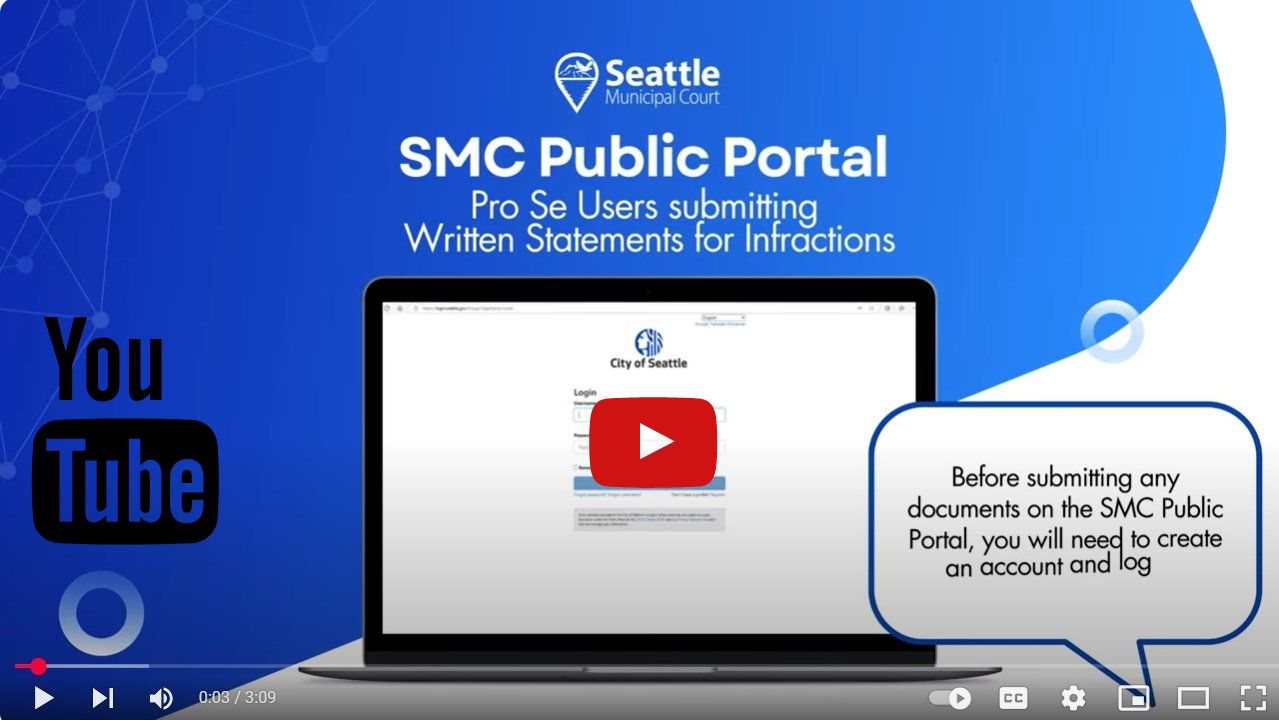 Written Statement for Public Portal