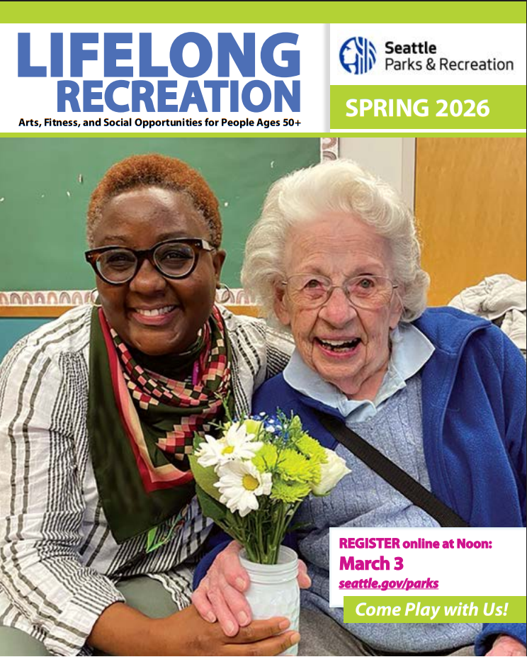 Brochure cover for Lifelong Recreation, Spring 2026. Click or tap to open the brochure in a new frame.