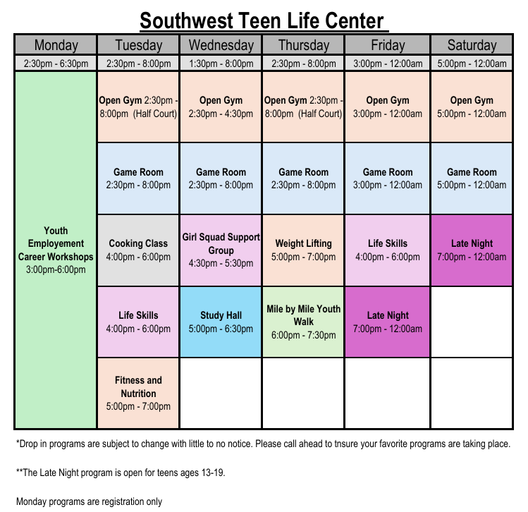 Print or tap this image link to open this drop-in schedule in a new frame