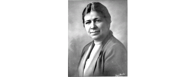 photo portrait of Bertha Knight Landes