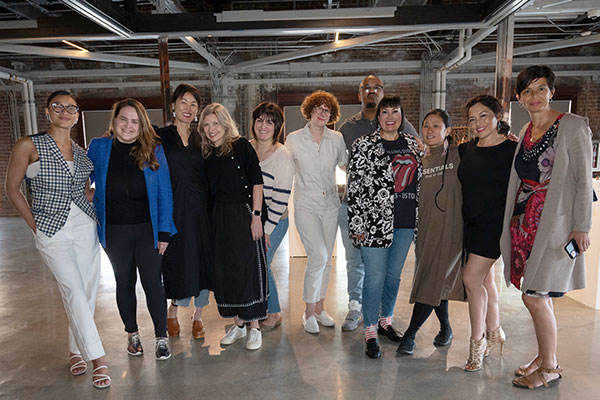 Group photo of the members of the Seattle Arts Commission