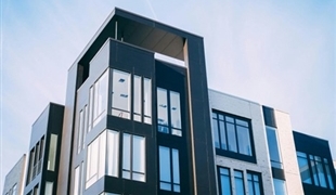 Image showing modern residential apartment building.