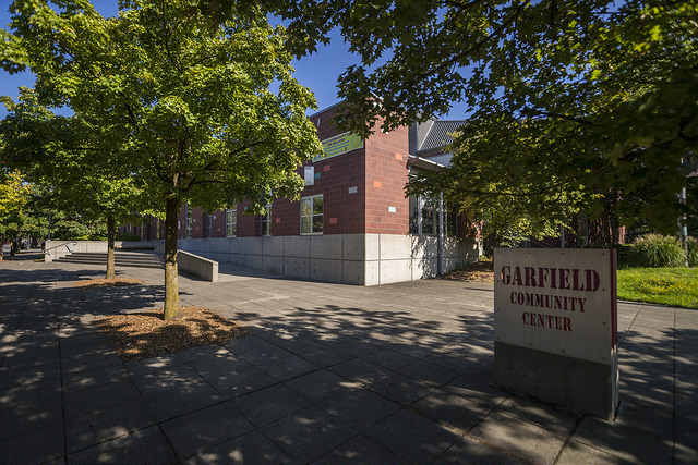 Garfield Community Center sign