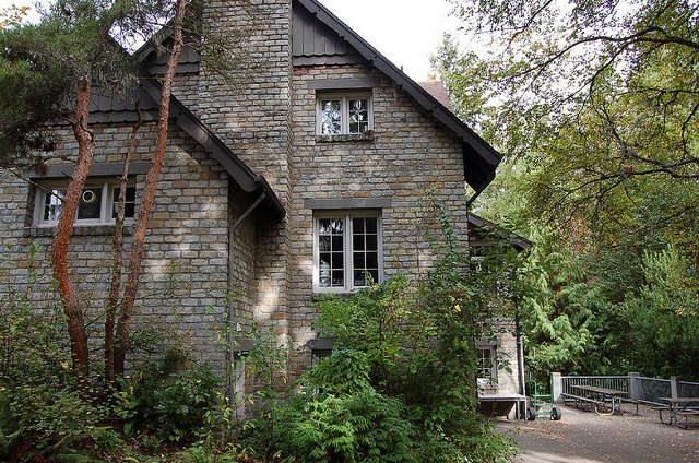 Camp Long - building