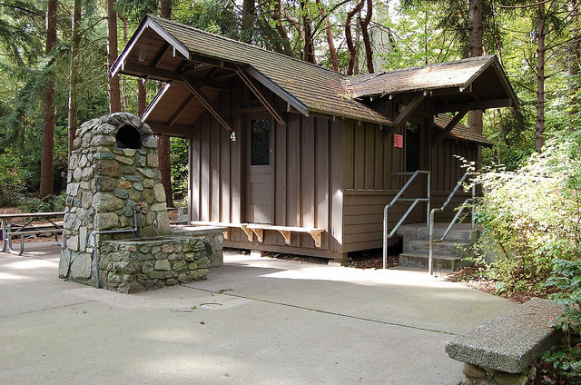 Camp Long - cabin
