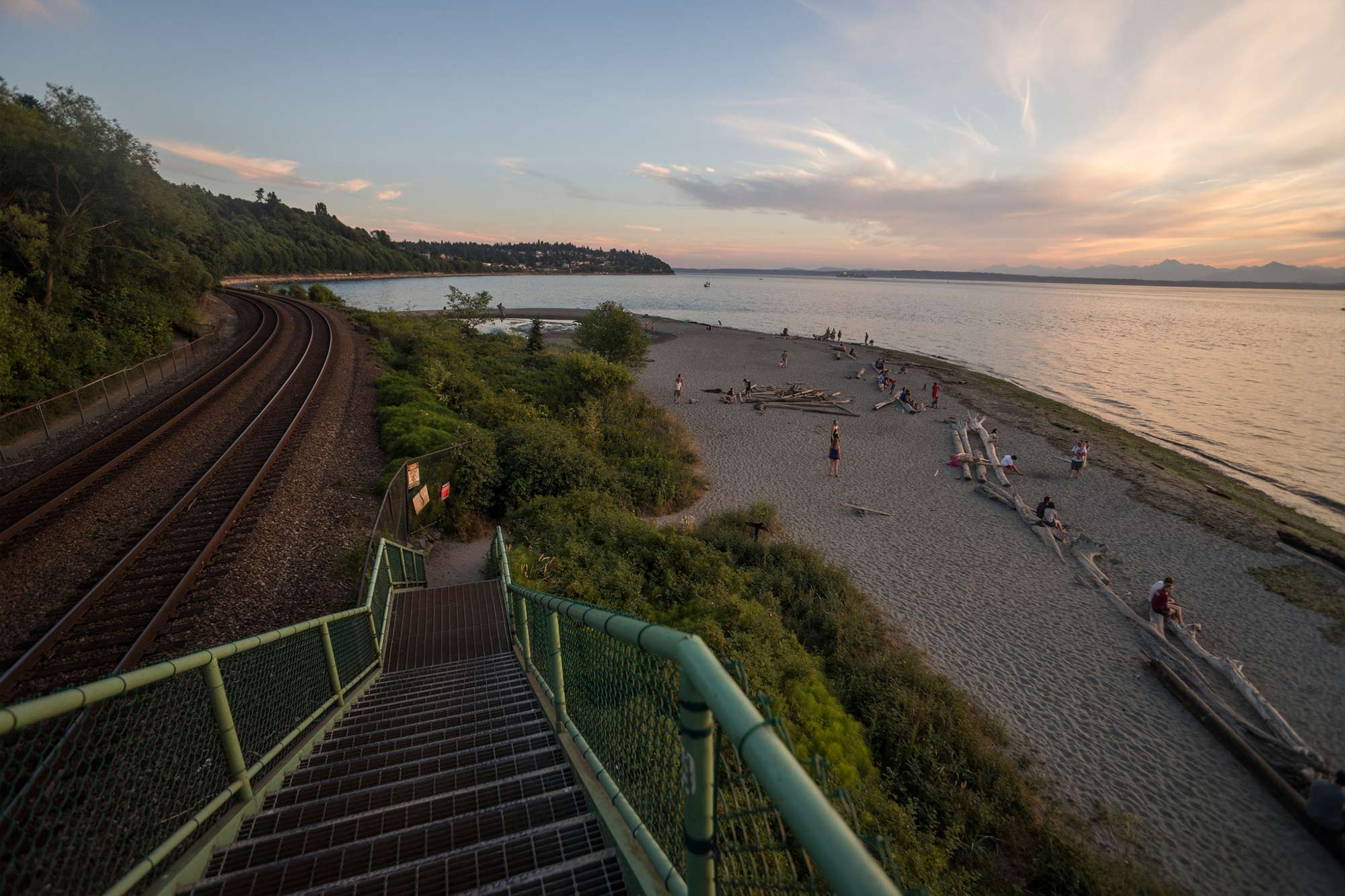 Carkeek Park stairs to beach - Photo by TIA International Photography