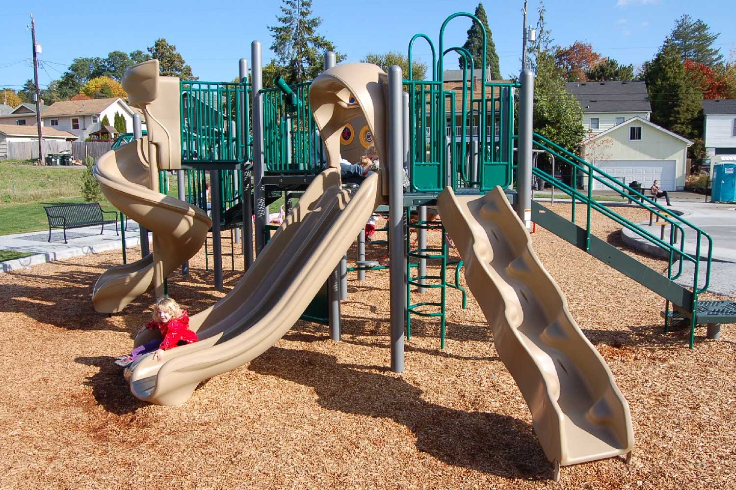 Ercolini Park playground - photo by Laurel Mercury