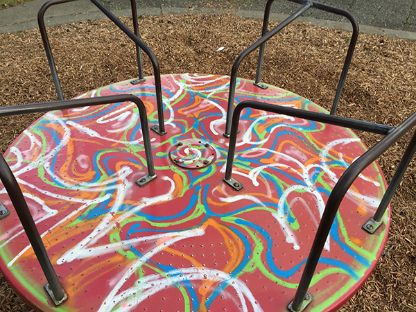 Firehouse Mini Park spin wheel