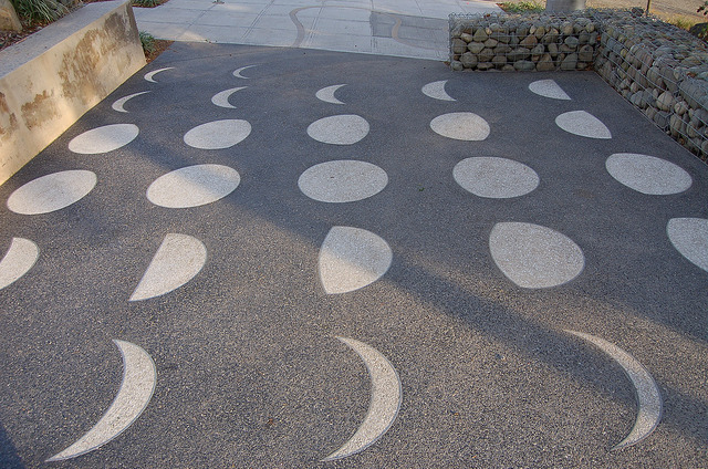 Fremont Peak Park phases of the moon artwork