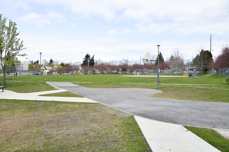 Gilman Playground paths - photo by Marivic Pinedo