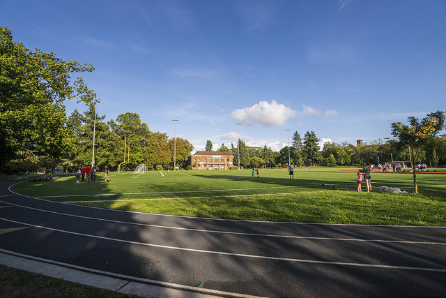 Hiawatha Playfield running track