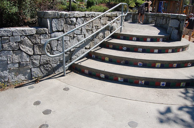 Lakewood Playground stairway