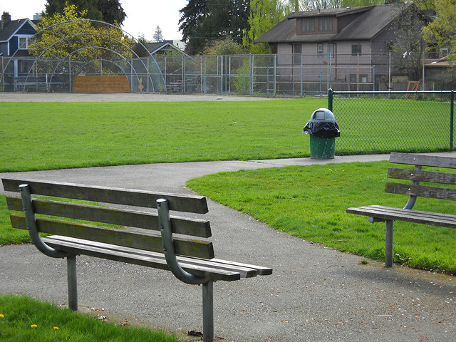 University Playground benches