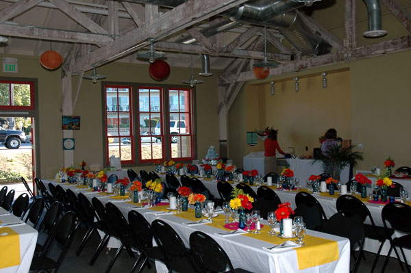Event space at Alki Beach Bathhouse