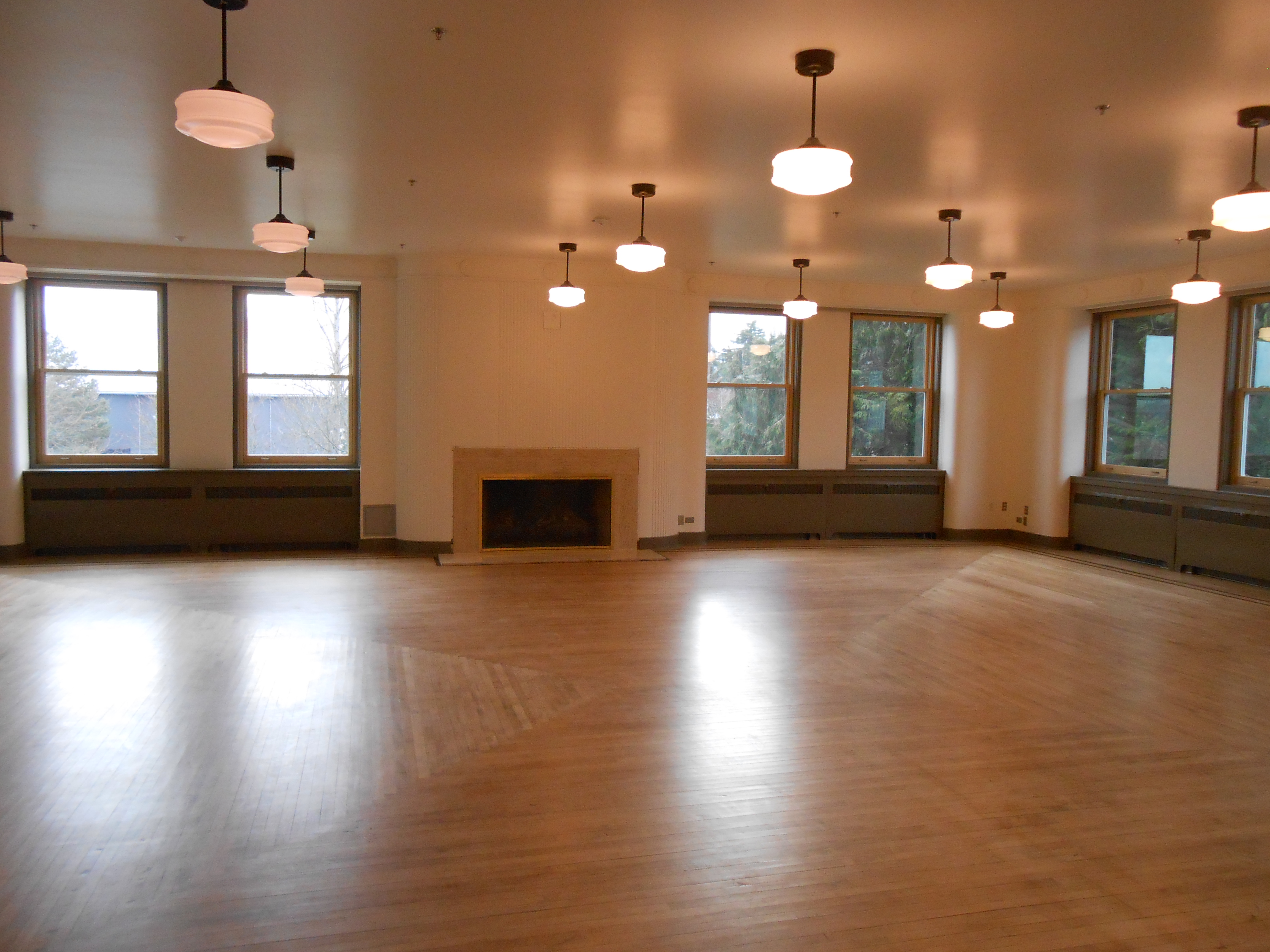 Officers Club interior 