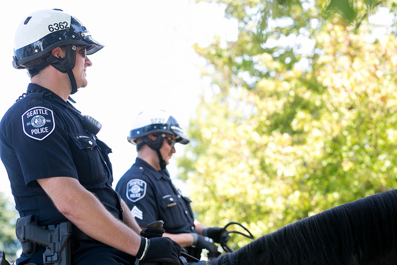 2 Mounted Police