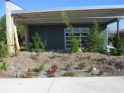 They can be used in common landscaped areas at business or residential properties.