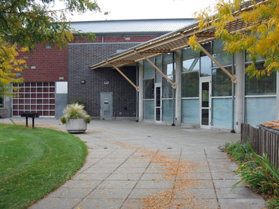 Walkways, stairs and areas outside doorways are other areas where impervious surfaces can be found.