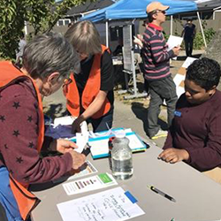 People working together on emergency preparedness